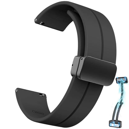 SportMag™ – 20/22mm Silicone Sport Strap with Magnetic Buckle for Samsung Galaxy Watch