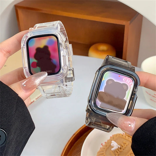 Verona™ - Summer Gradient Sport Band + Case For Apple Watch