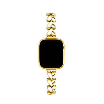 Lovish™ – Poliertes Love-Uhrenarmband
