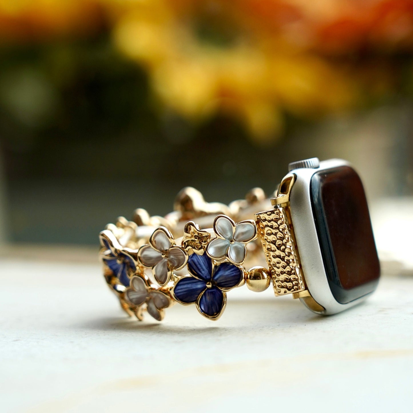 Mari™ - Bloom Elastic Bangle Watch Bracelet