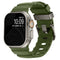 Green Band-Titanium Buckle