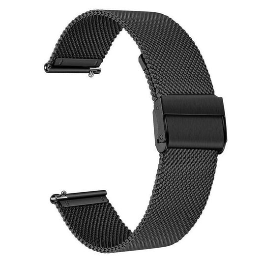 Black Premium Milanese Strap | For Huawei & Amazfit Smartwatches