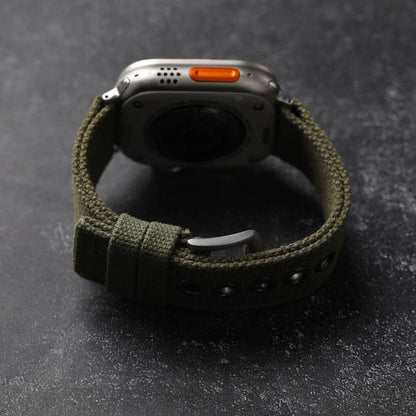 Voyage™ | Military Canvas Apple Watch Strap