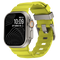 Fluorescent Yellow Band-Titanium Buckle