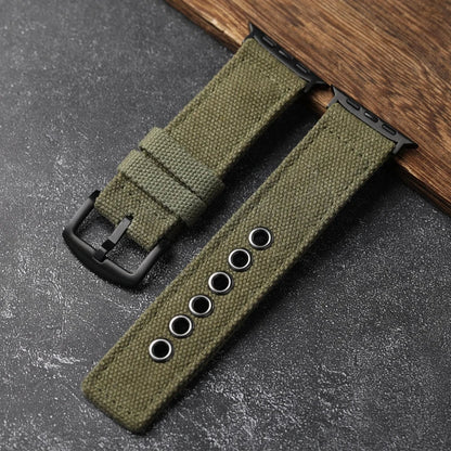 Voyage™ | Military Canvas Apple Watch Strap