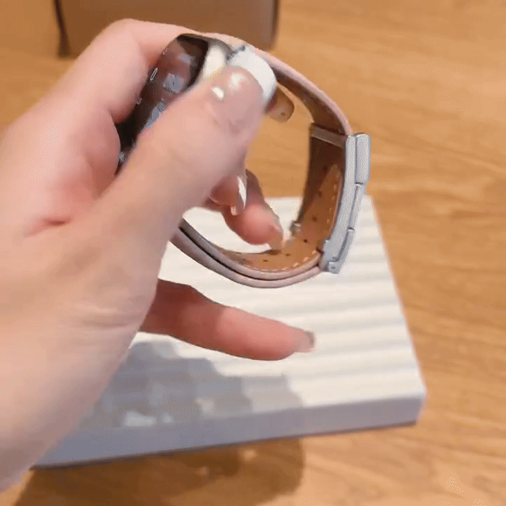 H™ - Leather Magnetic Buckle Strap for Apple Watch