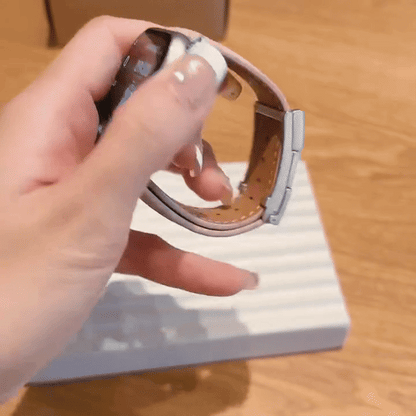 H™ - Leather Magnetic Buckle Strap for Apple Watch