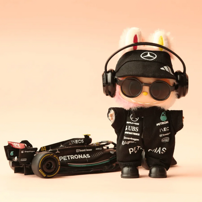 Mercedes-AMG F1 Racing Suit, Suit & Cap – Labubu Clothes