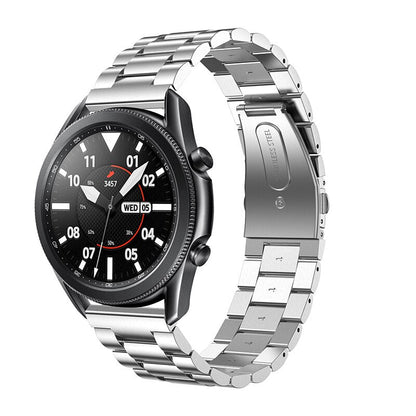 Silver Vintage Steel Strap | For Huawei & Amazfit Smartwatches