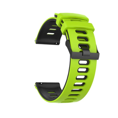 Green/Black Breathable Silicone® Strap | For Huawei & Amazfit Smartwatches