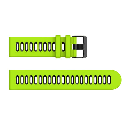 Green/Black Breathable Silicone® Strap | For Huawei & Amazfit Smartwatches