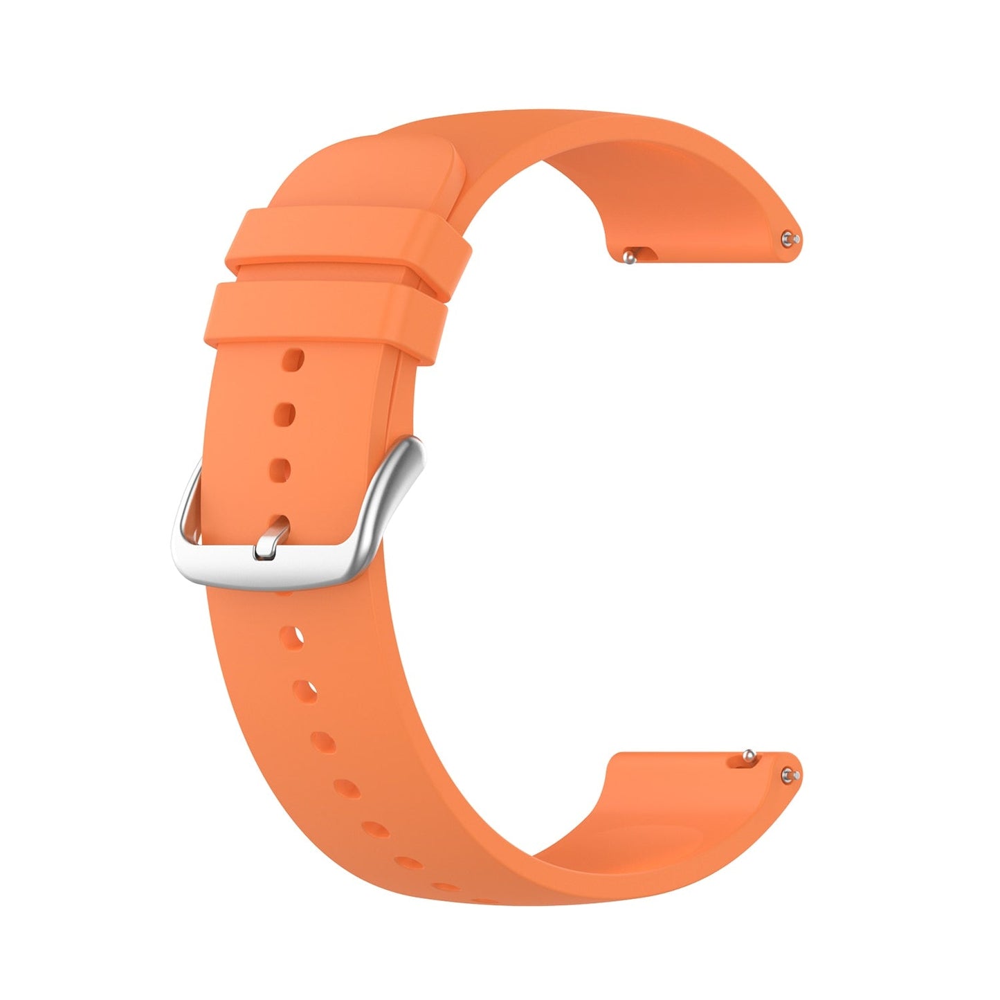 Orange Plain Silicone Strap | For Huawei & Amazfit Smartwatches