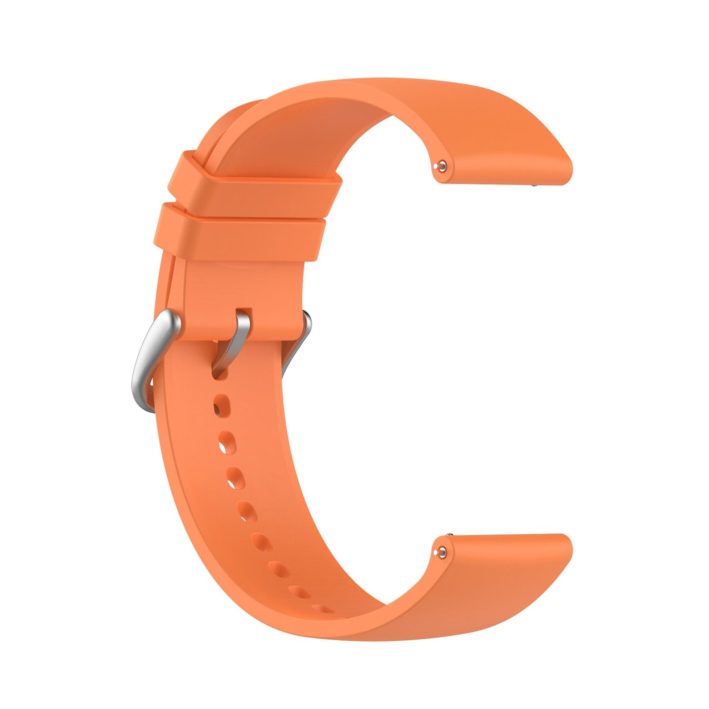 Orange Plain Silicone Strap | For Huawei & Amazfit Smartwatches