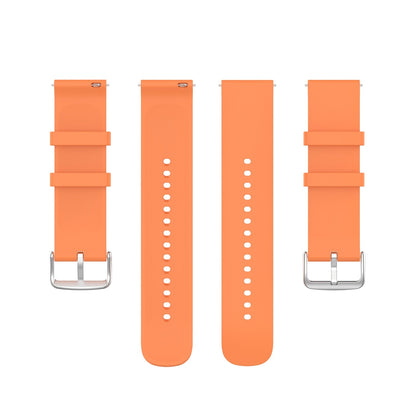 Orange Plain Silicone Strap | For Huawei & Amazfit Smartwatches