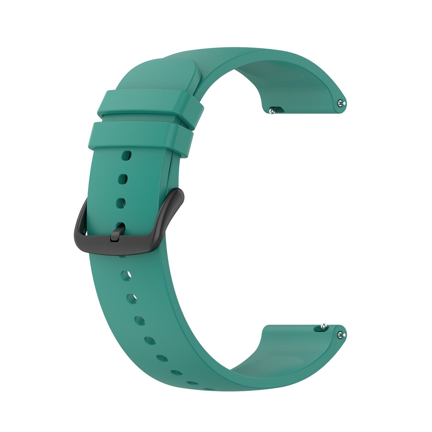 Green Plain Silicone Strap | For Huawei & Amazfit Smartwatches