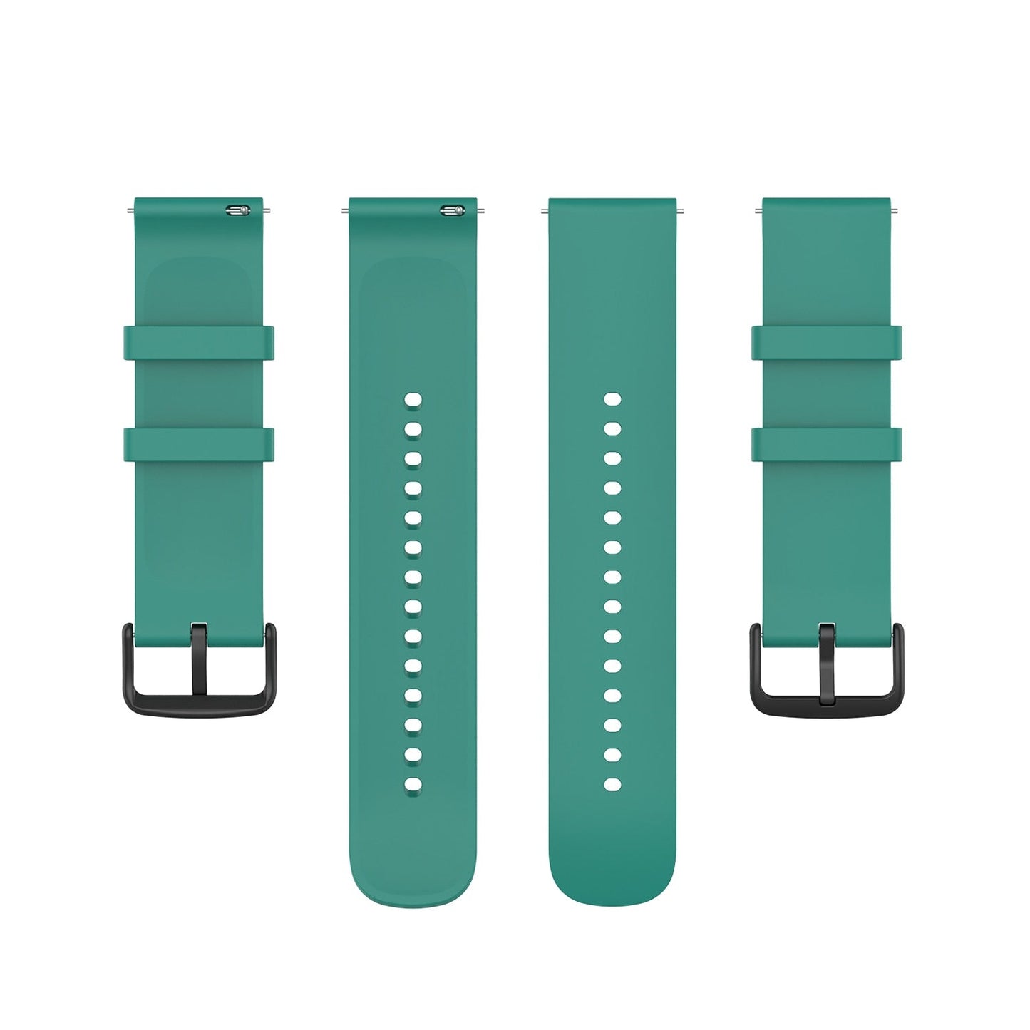 Green Plain Silicone Strap | For Huawei & Amazfit Smartwatches