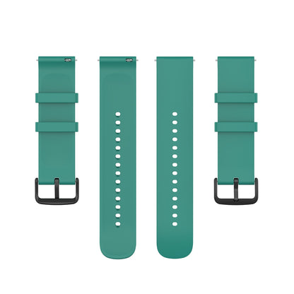 Green Plain Silicone Strap | For Huawei & Amazfit Smartwatches