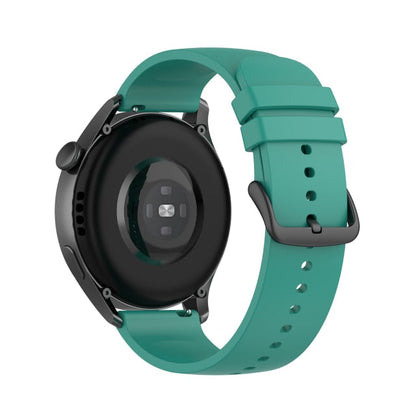 Green Plain Silicone Strap | For Huawei & Amazfit Smartwatches