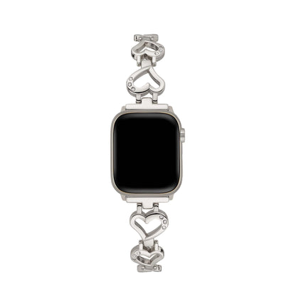 Hearthollow™ – Uhrenarmband aus Metall mit ausgehöhltem Herz